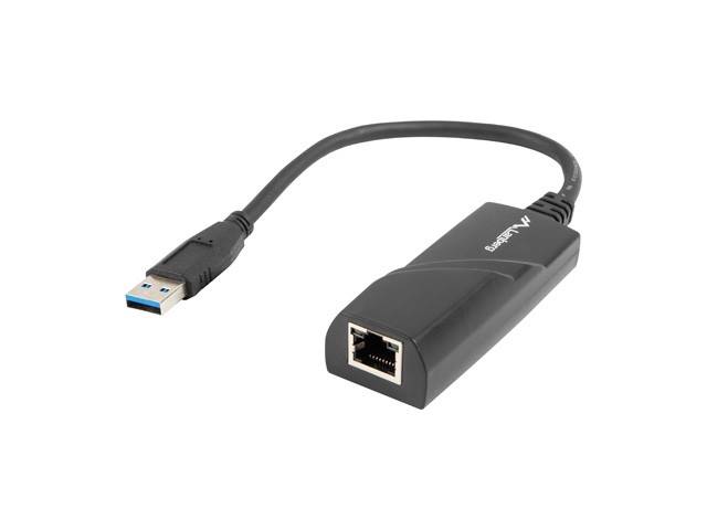 Karta sieciowa Lanberg NC-1000-01 (USB 3.0; 1x 10/