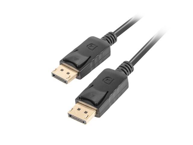 LANBERG KABEL DISPLAYPORT M/M 1.8M, 4K, CZARNY