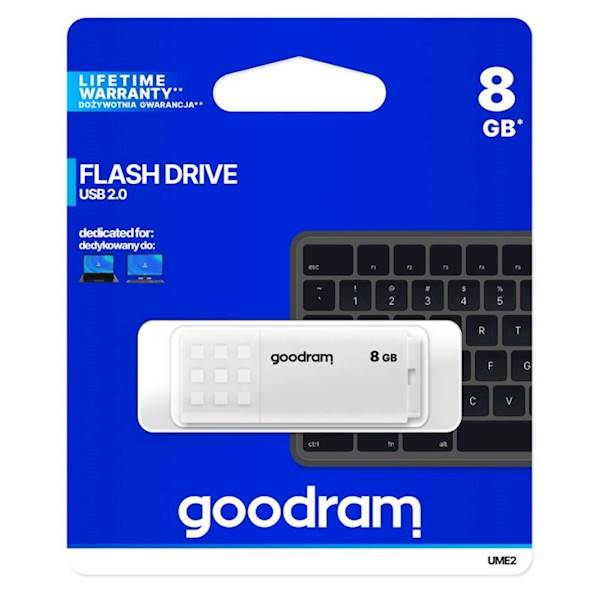 Pendrive GoodRam UME2 UME2-0080W0R11 (8GB; USB 2.0