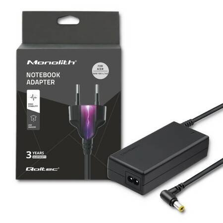 Zasilacz Qoltec 50087.90W do notebooka Acer (19 V;