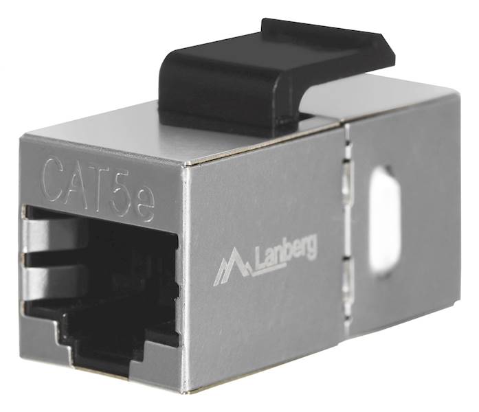 LANBERG ŁĄCZNIK KEYSTONE KAT.5 FTP RJ45->RJ45