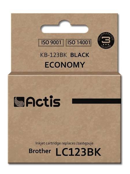 Actis KB-123Bk Tusz (zamiennik Brother LC123BK/LC1