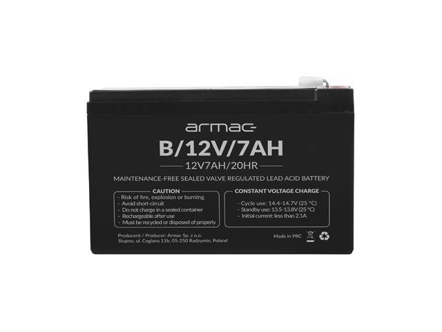 Armac akumulator VRLA AGM 12V/7Ah uniwersalny