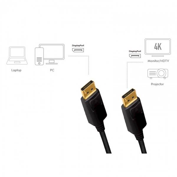 kabel LogiLink DisplayPort 1.0m