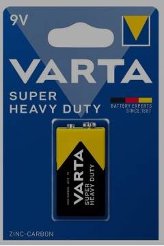 Bateria 6F22 VARTA SUPERLIFE B1