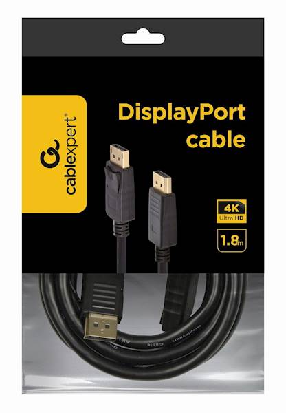 GEMBIRD KABEL DISLPAYPORT M/M V1.2 1.8M