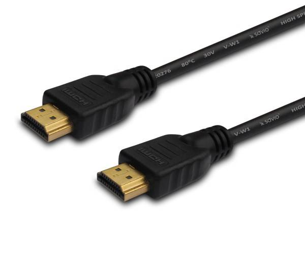 SAVIO KABEL HDMI 5M V1,4 3D HDMI A-HDMI A CL-08
