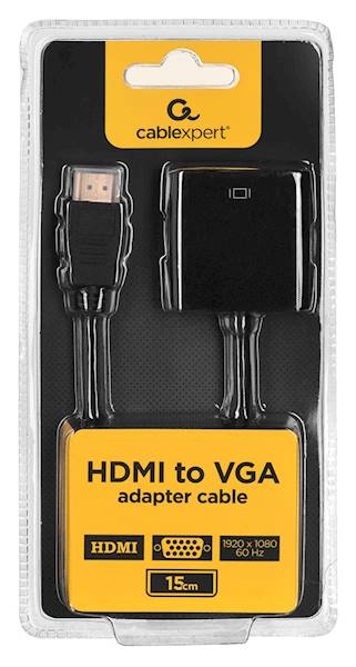 GEMBIRD ADAPTER HDMI-A(M) - VGA(F) NA KABLU