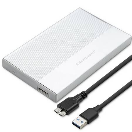 Qoltec Aluminiowa Obudowa | Kieszeń na dysk SSD HD