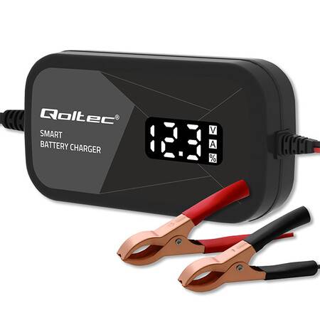 Qoltec Inteligentna mikroprocesorowa ładowarka 12V