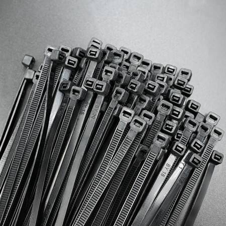 Qoltec Opaski zaciskowe Trytki kablowe | 2.5*100mm