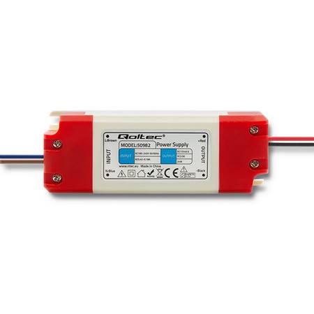 Qoltec Zasilacz impulsowy LED IP20 | 24W | 12V | 2