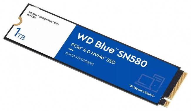 WD Blue SN580 M.2 PCIe NVMe 2TB