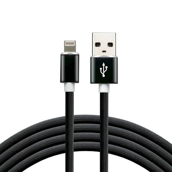 EVERACTIVE KABEL USB LIGHTNING, SILIKON, CBS-1IB