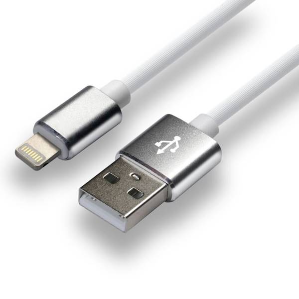 EVERACTIVE KABEL USB LIGHTNING, SILIKON,1M CBS-1IW