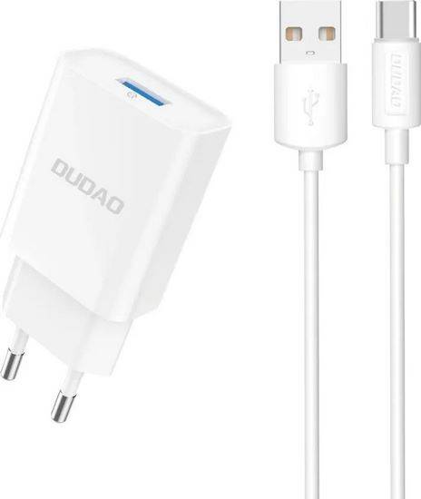 Dudao A4EU 1x USB-A + kabel USB-A - USB-C