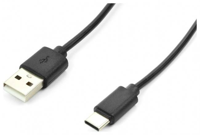 Accura USB 2.0 - USB-C 1.0m QC 3.0 czarny 