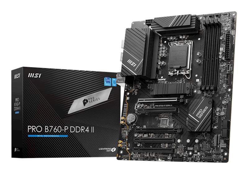 Płyta główna MSI PRO B760-P DDR4 II LGA1700 DDR4