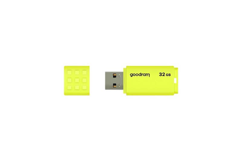 GOODRAM FLASHDRIVE 32GB UME2 USB 2.0 YELLOW