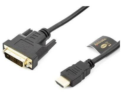 Accura DVI/D - HDMI 1.8m 