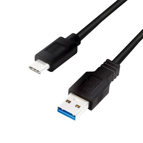 LogiLink USB-A - USB-C 0.15m czarny
