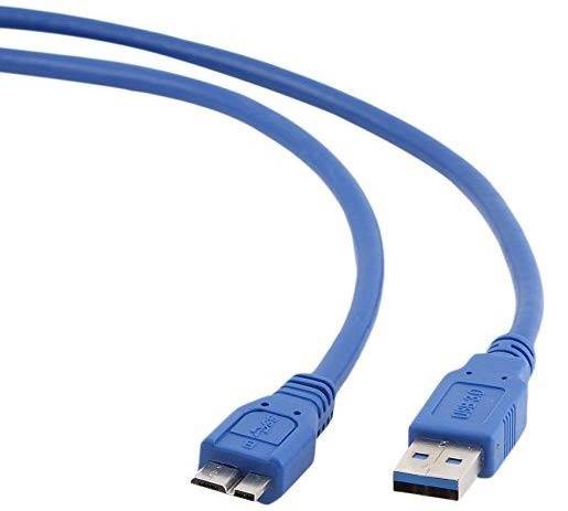 Gembird micro USB 0.5m niebieski