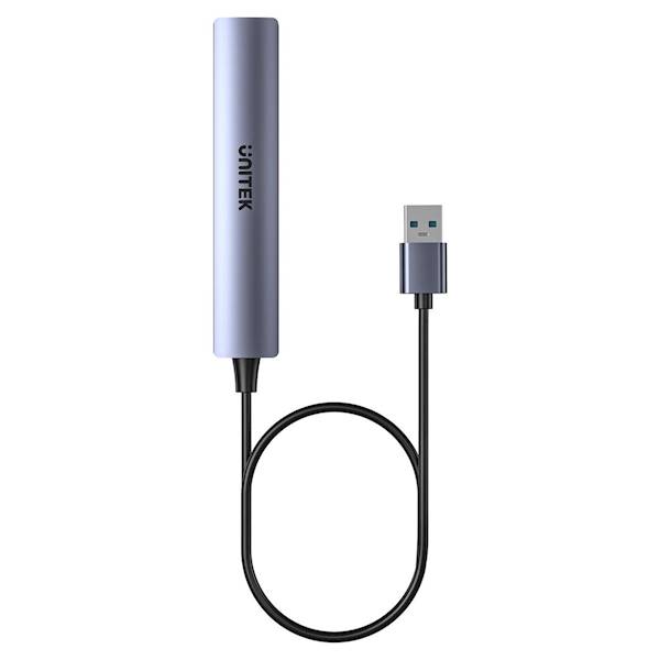 UNITEK KOMPAKTOWY HUB USB-A 3X USB 2.0 + USB 3.0 5
