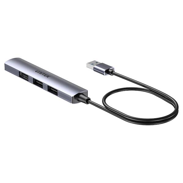 UNITEK KOMPAKTOWY HUB USB-A 3X USB 2.0 + USB 3.0 5