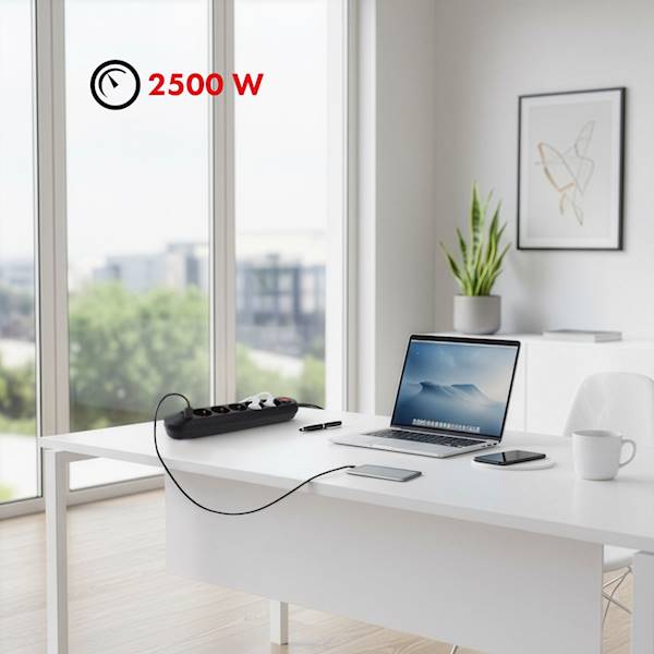 MACLEAN LISTWA ZASILAJĄCA, PRZEDŁUŻACZ MCE395 B