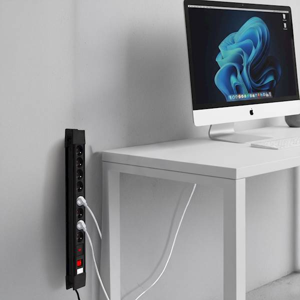 MACLEAN LISTWA ZASILAJĄCA 8 GNIAZD MCE11