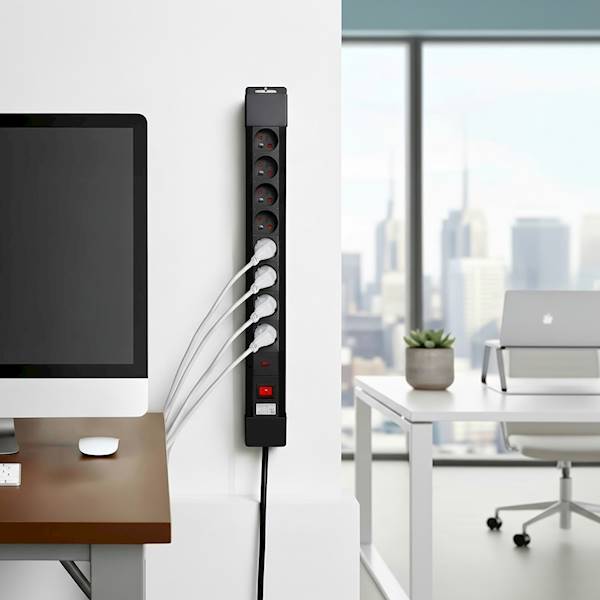 MACLEAN LISTWA ZASILAJĄCA 8 GNIAZD MCE11