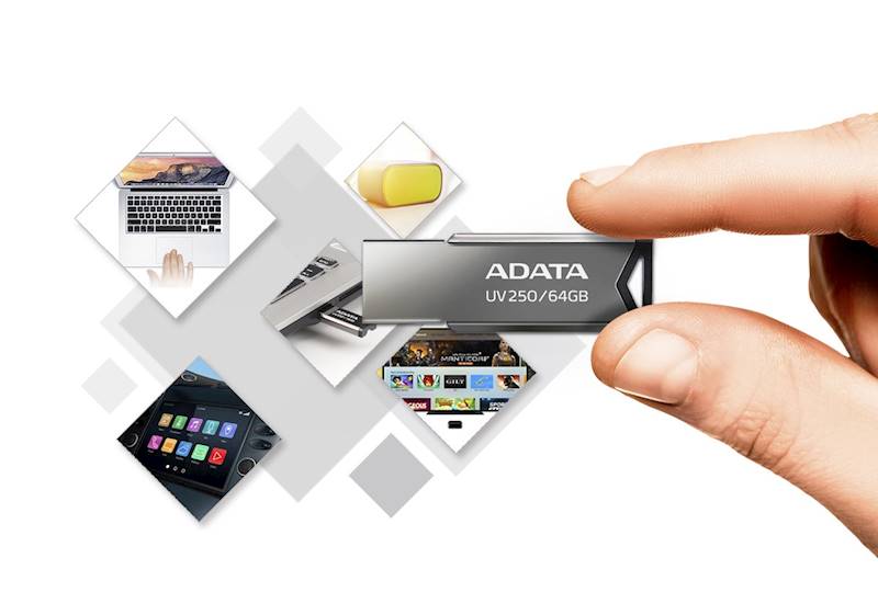 ADATA UV250 32GB USB2.0 Metallic