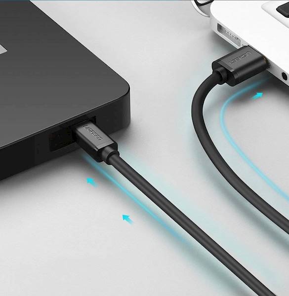 Ugreen kabel USB - mini USB US132 1m (czarny)