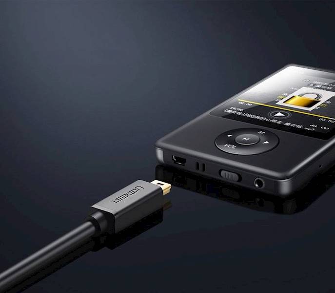 Ugreen kabel USB - mini USB US132 1m (czarny)