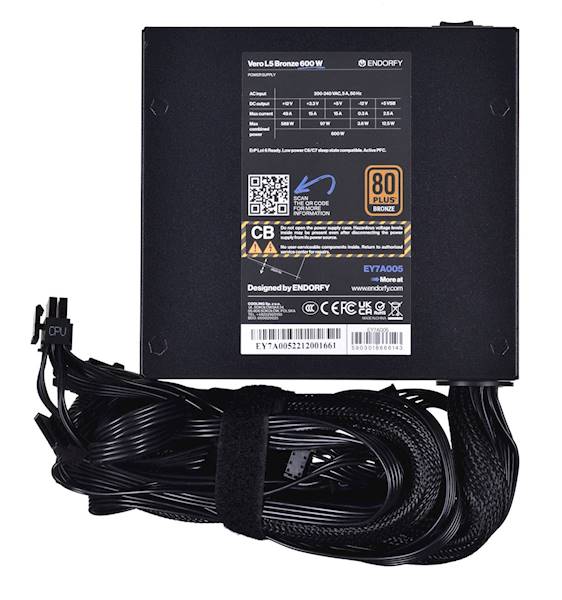 Zasilacz komputerowy ENDORFY Vero L5 Bronze 600W