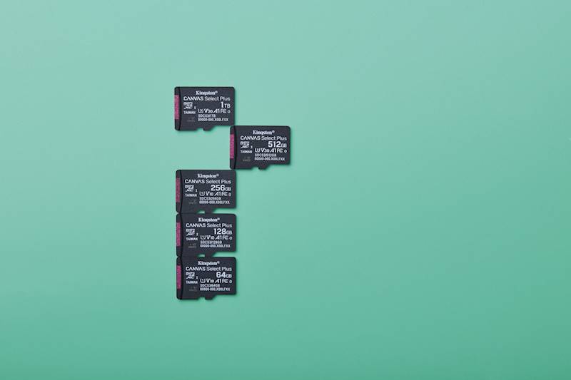 KINGSTON microSDXC 128GB Canvas Select Plus 3 + AD