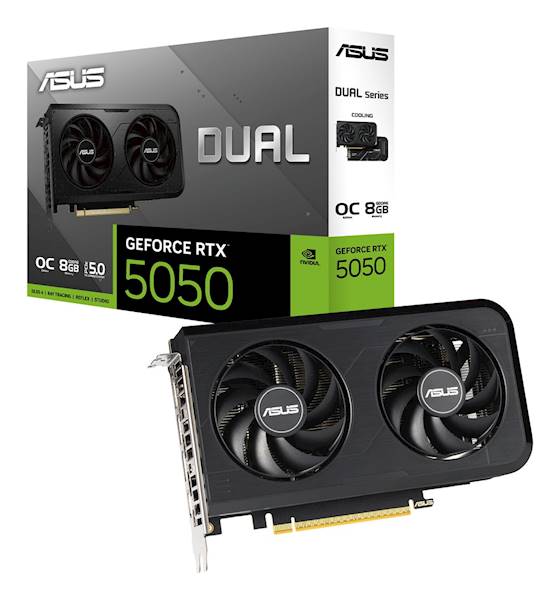 Karta graf. ASUS DUAL RTX 5050 8GB OC