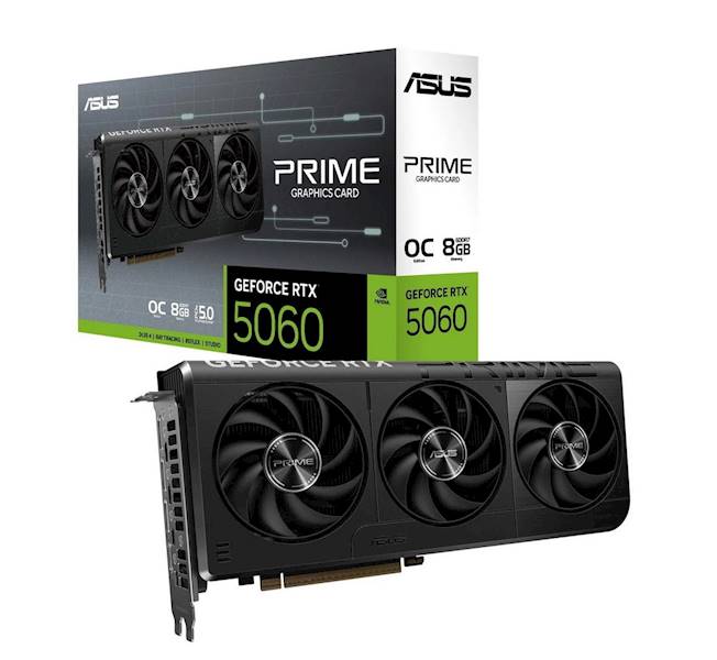 ASUS GeForce RTX 5060 PRIME OC 8GB DLSS 4