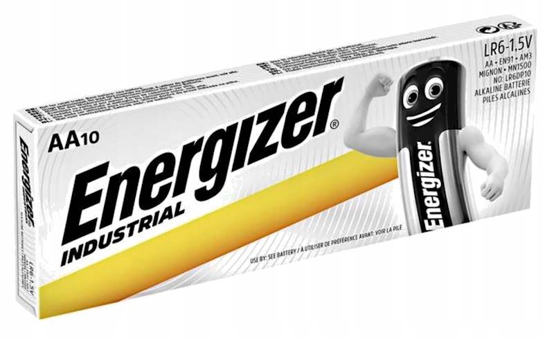 BATERIA ENERGIZER INDUSTRIAL PRO AA LR6 1,5V 10szt