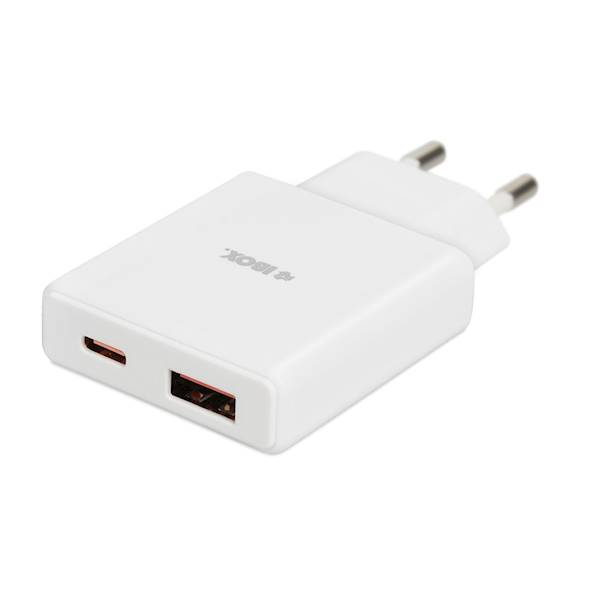 IBOX ŁADOWARKA UNIWERSALNA C-43 PD30W SLIM WHITE