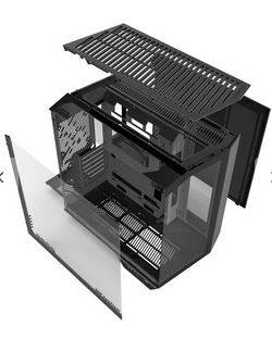 Obudowa komputerowa darkFlash DY470 czarna Cube 