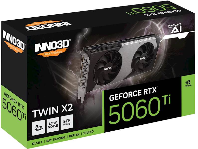 Karta graf. INNO3D RTX 5060 Ti TwinX2 8GB