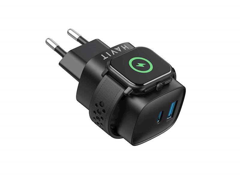 Ładowarka Havit USB-C+USB-AUC132 EU