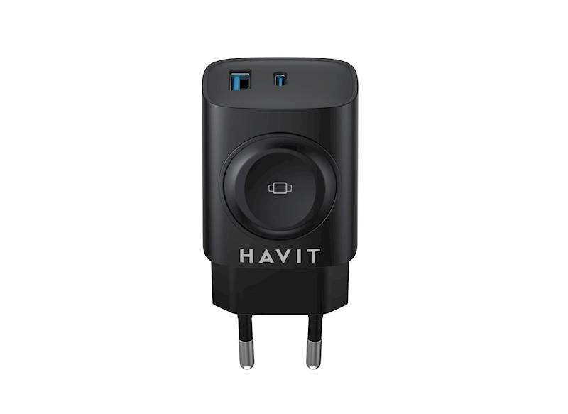 Ładowarka Havit USB-C+USB-AUC132 EU