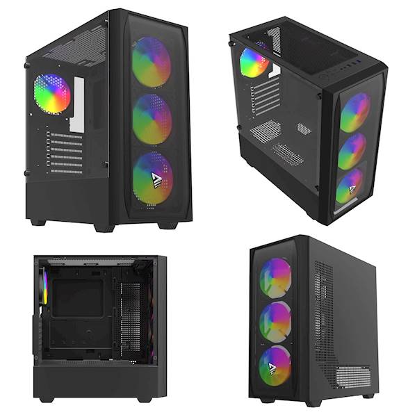 SAVIO OBUDOWA KOMPUTEROWANOCTIS FLOW RGB
