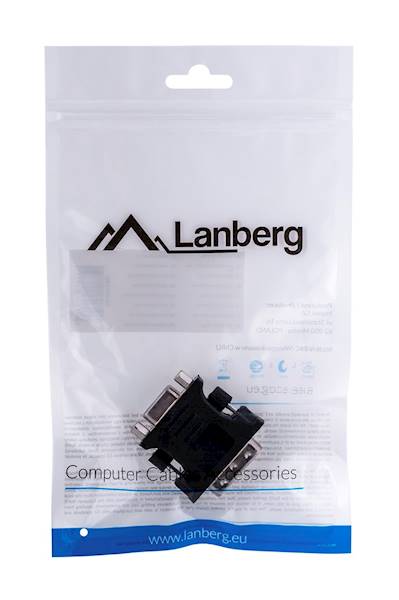 Adapter Lanberg AD-0012-BK (DVI-I (Dual link) M - 