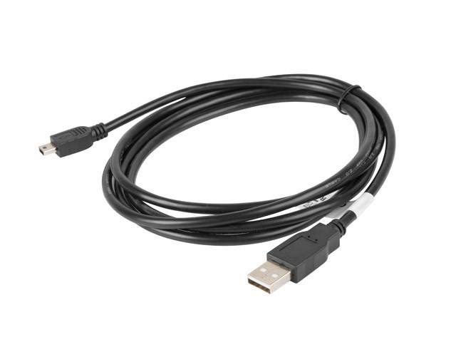 Kabel Lanberg CA-USBK-10CC-0018-BK (USB 2.0 M - Mi