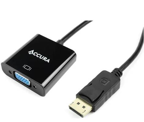 Accura Displayport > VGA M/F 0.2m 