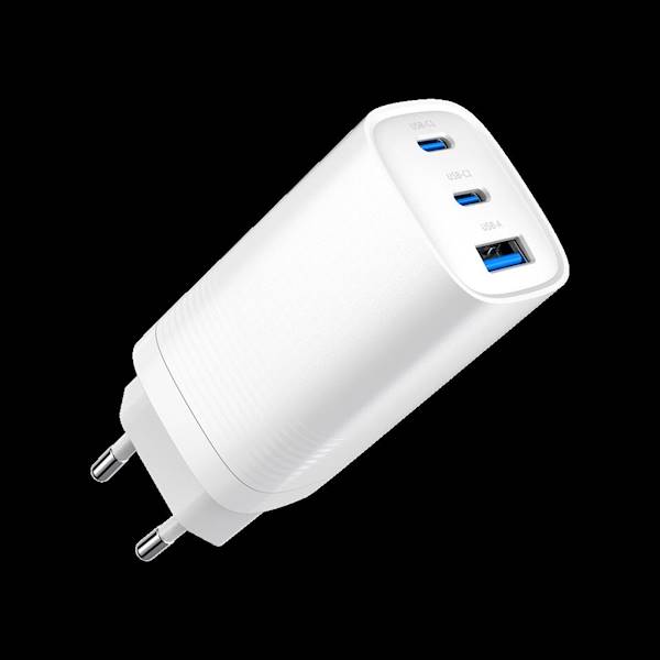 GEMBIRD ŁADOWARKA SIECIOWA USB PD USB TYP-C 65W,BI