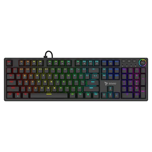 SAVIO KLAWIATURA MECHANICZNA STYX OUTEMU BLUE, HOT